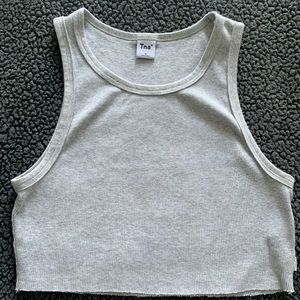 Aritzia Ribbed Racer Back Tank